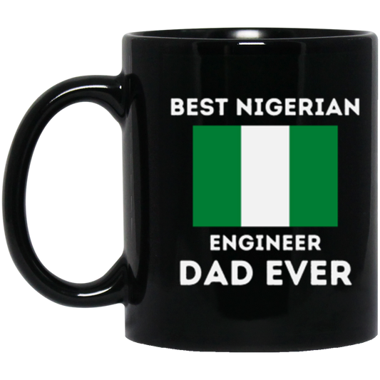 Ng Engineer Mug Nrian Engineer Dad - 11 oz. Black Mug