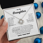 Daughter - Skies l Love Knot Necklace