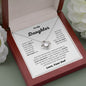 Daughter - Skies l Love Knot Necklace