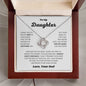 Daughter - Skies l Love Knot Necklace