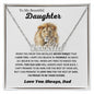 Daughter/Proud Father l Name Necklace