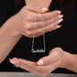 Daughter/Proud Father l Name Necklace