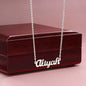 Daughter/Proud Father l Name Necklace