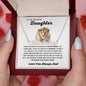 Daughter/Proud Father l Name Necklace