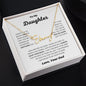 To My Daughter/Dad I Signature Style Name Necklace