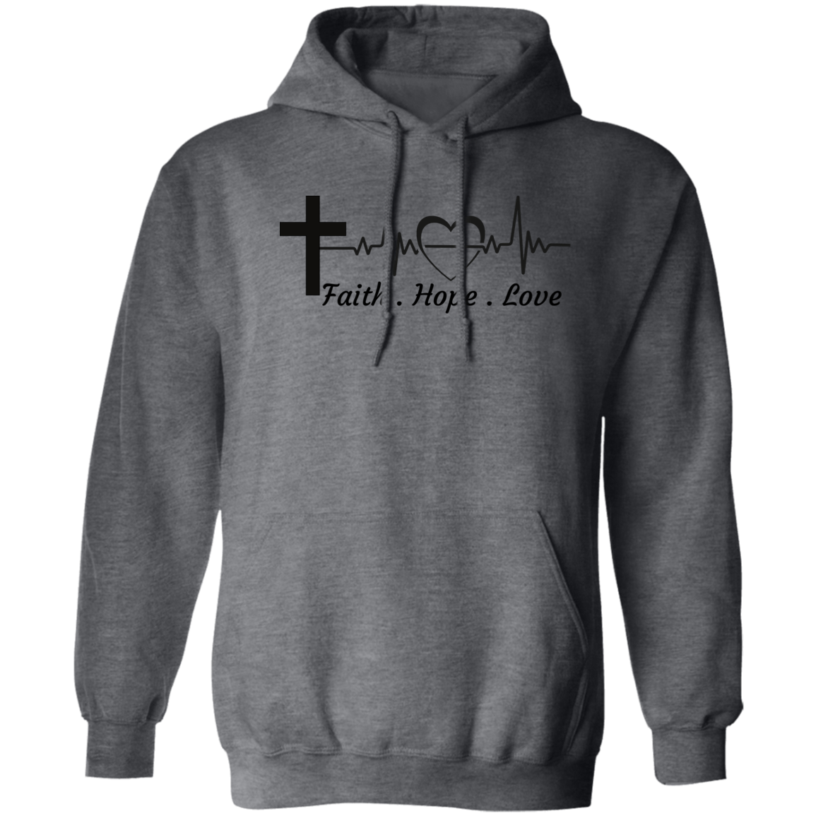 Faith Cross (2) Pullover Hoodie