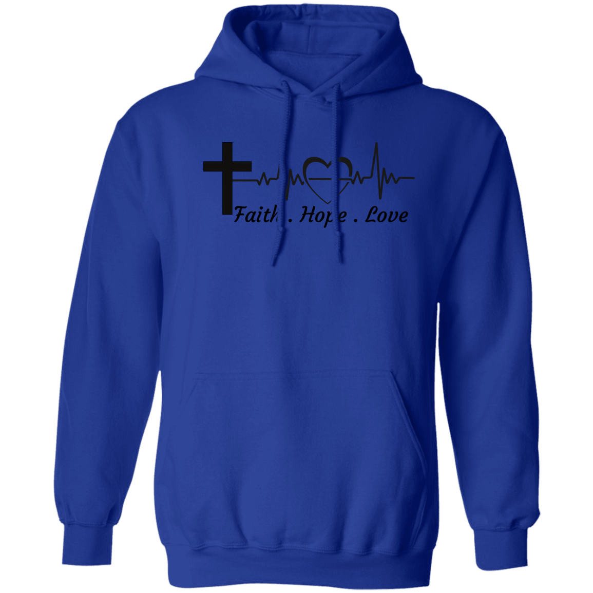 Faith Cross (2) Pullover Hoodie