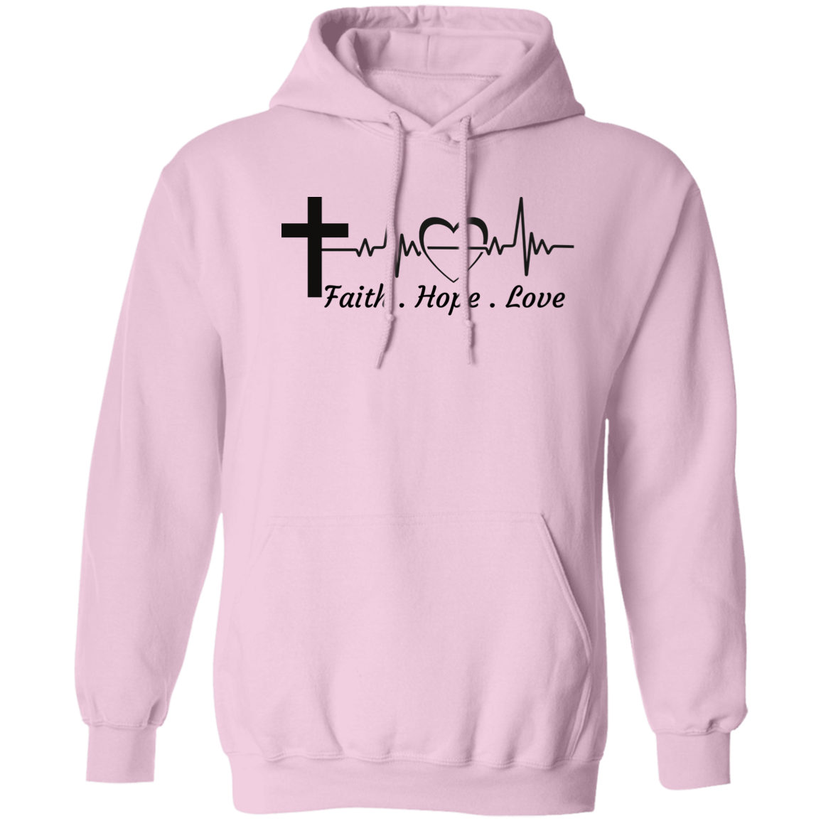 Faith Cross (2) Pullover Hoodie