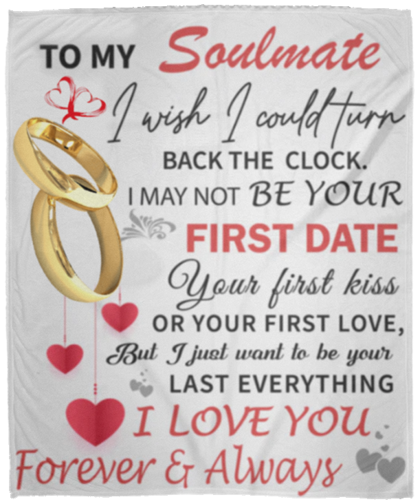 Soulmate - Cozy Plush Blanket - 50x60