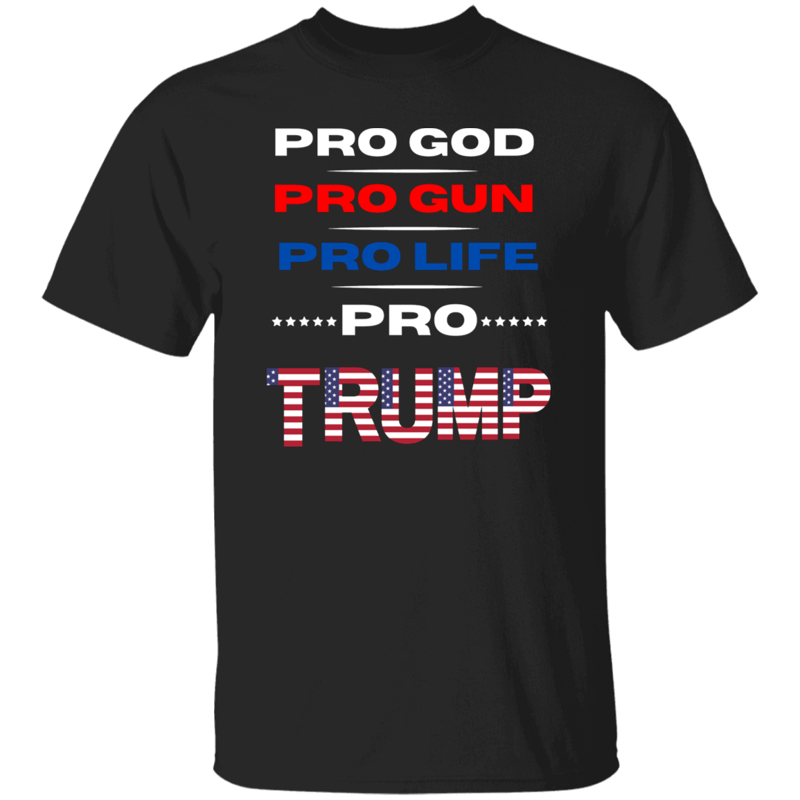 PRO GOD, GUN T-Shirt