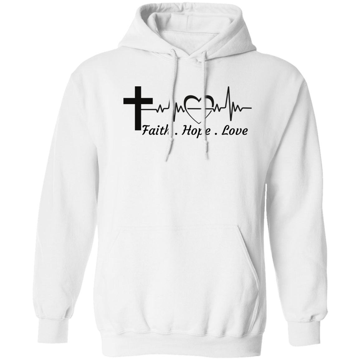 Faith Cross (2) Pullover Hoodie