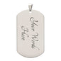 To My Daughter - Dog Tag