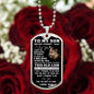 Son - Love You - Lion l Dog Tag