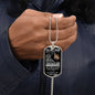 Son - Love You - Lion l Dog Tag