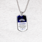 Daughter - Princess l Dog Tag 1