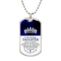 Daughter - Princess l Dog Tag 1