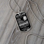 To My Son - Dad/Old Lion l Dog Tag