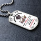 My Badass Daughter (White) l Dog Tag