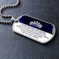 Daughter - Princess l Dog Tag 2