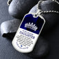 Daughter - Princess l Dog Tag 1