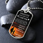 To My Daughter-Mom l Dog Tag