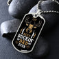 Best Buckin' Dad - Dog Tag