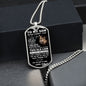 Son - Love You - Lion l Dog Tag
