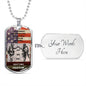DOG TAG - BROTHER AMERICAN FLAG