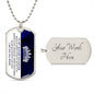 Daughter - Princess l Dog Tag 2