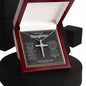To My Lovely Daughter l Cross Necklace