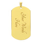 To My Daughter - Dog Tag