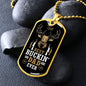 Best Buckin' Dad - Dog Tag