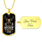 Best Buckin' Dad - Dog Tag
