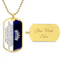 Daughter - Princess l Dog Tag 2