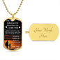 To My Daughter-Mom l Dog Tag