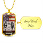 DOG TAG - BROTHER AMERICAN FLAG
