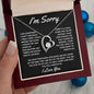 I'm Sorry l Forever Love Necklace