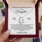 Daughter from Dad l Forever Love Necklace