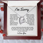 I'm Sorry - (White) l Forever Love Necklace