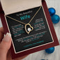 To My Wife l Forever Love Necklace