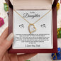 Daughter from Dad l Forever Love Necklace