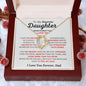 To My Daughter - I Love You l Forever Love Necklace