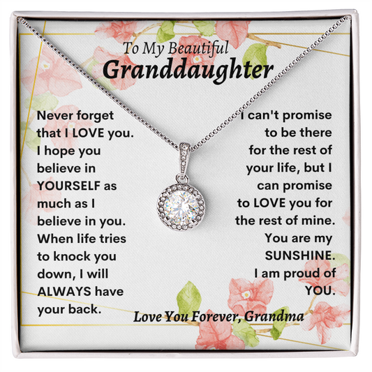 Granddaughter from Grandma Eternal hope Necklace