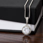 To My Soulmate - Teal l Eternal Hope Necklace