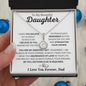 Daughter/Dad - Greatest Gift l Eternal Hope Necklace