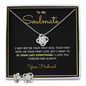 To My Soulmate l Love Knot Earring & Necklace Set