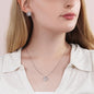 Daughter from Dad l Love Knot Earring & Necklace Set