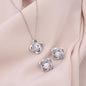 Bonus Daughter-Shine l Love Knot Earring & Necklace Set