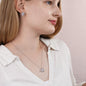 Bonus Daughter-Shine l Love Knot Earring & Necklace Set