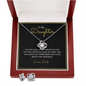 Daughter from Dad l Love Knot Earring & Necklace Set